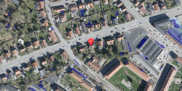 Ekstrem regn på Jyllandsgade 21, 4100 Ringsted