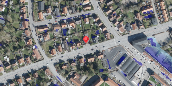 Ekstrem regn på Jyllandsgade 26, 4100 Ringsted