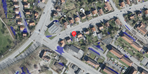 Ekstrem regn på Jyllandsgade 37, 4100 Ringsted