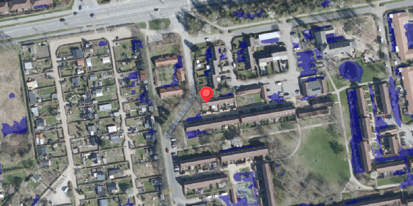 Ekstrem regn på Kildemarken 9, 4100 Ringsted