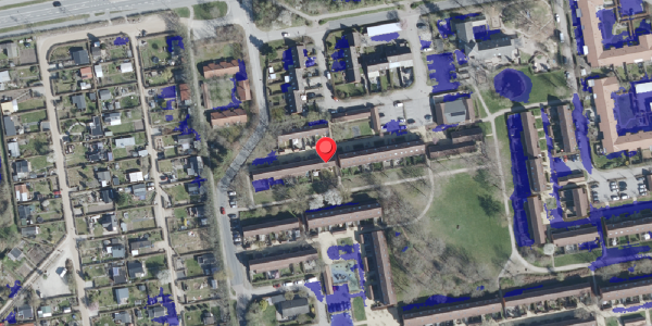 Ekstrem regn på Kildemarken 21, 4100 Ringsted