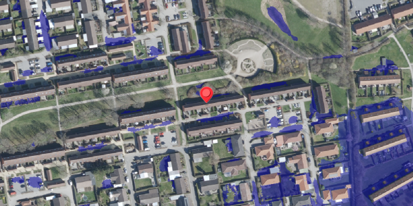 Ekstrem regn på Kildemarken 218, 4100 Ringsted