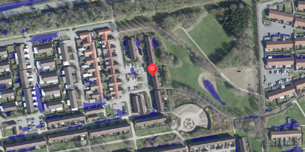 Ekstrem regn på Kildemarken 221, 4100 Ringsted