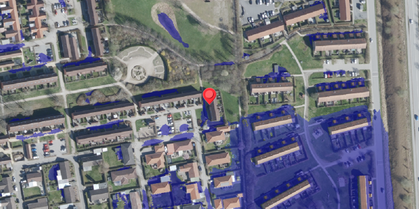 Ekstrem regn på Kildemarken 258, 4100 Ringsted