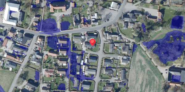 Ekstrem regn på Nordrupby 2, 4100 Ringsted