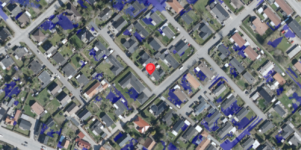Ekstrem regn på Pilevangen 36, 4100 Ringsted