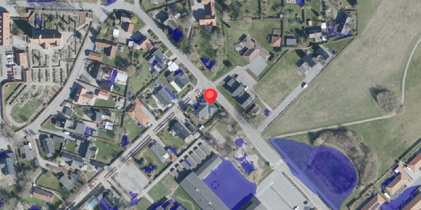 Ekstrem regn på Præstevej 23, 4100 Ringsted