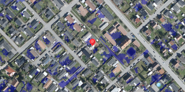 Ekstrem regn på Risvangen 9, 4100 Ringsted