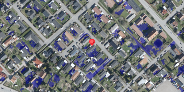 Ekstrem regn på Risvangen 22, 4100 Ringsted