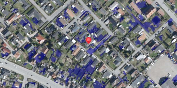 Ekstrem regn på Risvangen 26, 4100 Ringsted