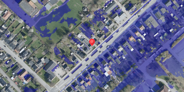 Ekstrem regn på Roskildevej 221, . , 4100 Ringsted