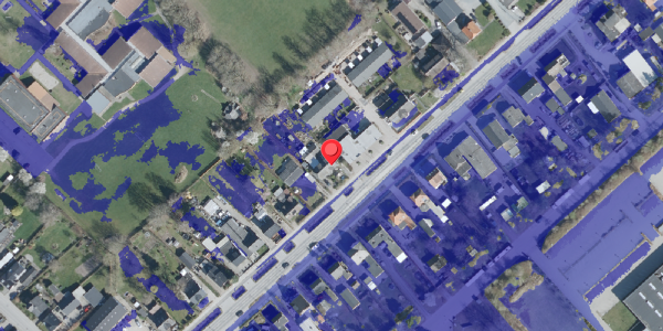 Ekstrem regn på Roskildevej 231, . , 4100 Ringsted
