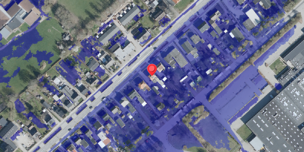 Ekstrem regn på Roskildevej 232, . , 4100 Ringsted