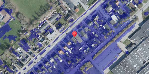Ekstrem regn på Roskildevej 236, 4100 Ringsted