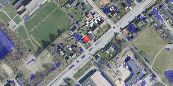 Ekstrem regn på Roskildevej 261, . , 4100 Ringsted
