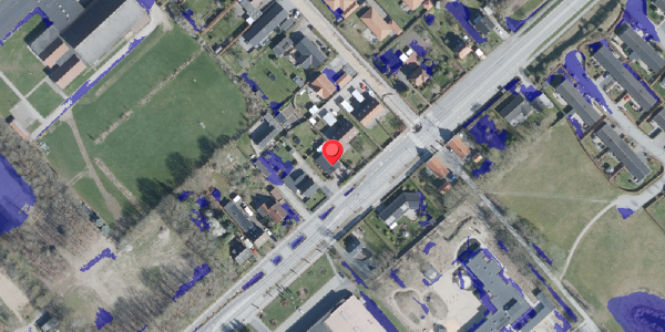 Ekstrem regn på Roskildevej 263, . , 4100 Ringsted