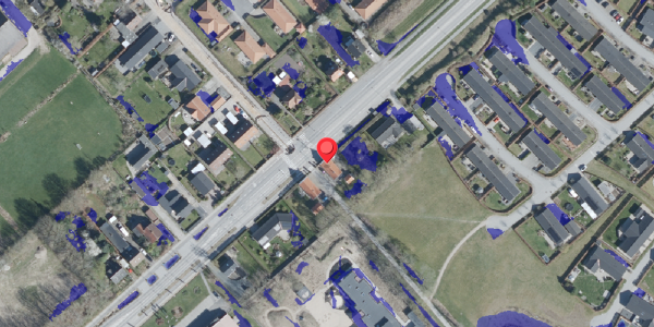 Ekstrem regn på Roskildevej 264, . , 4100 Ringsted