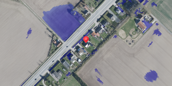 Ekstrem regn på Roskildevej 372, . , 4100 Ringsted