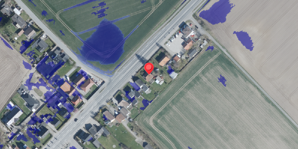 Ekstrem regn på Roskildevej 412, . , 4100 Ringsted