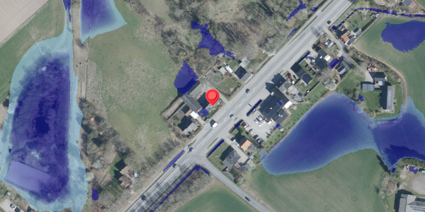 Ekstrem regn på Roskildevej 441, . , 4100 Ringsted
