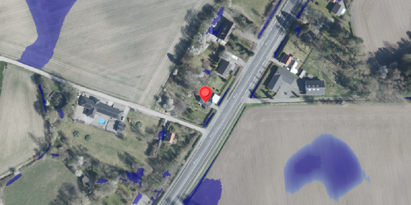 Ekstrem regn på Roskildevej 533, . , 4100 Ringsted