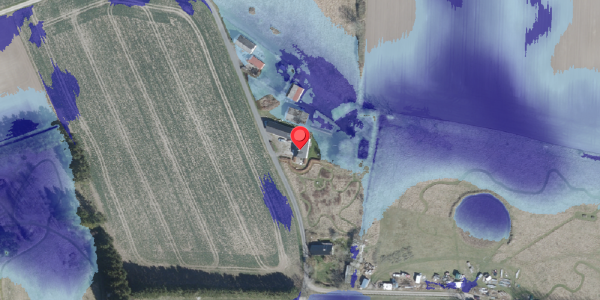 Ekstrem regn på Skee Huse 21, 4100 Ringsted