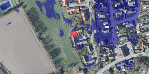 Ekstrem regn på Steenagerhuse 21, 4100 Ringsted
