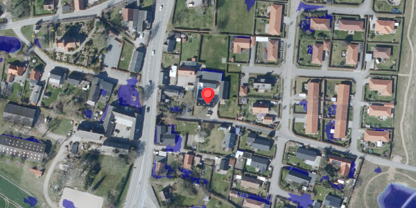 Ekstrem regn på Østergade 3, 4100 Ringsted