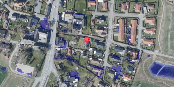 Ekstrem regn på Østergade 4, 4100 Ringsted