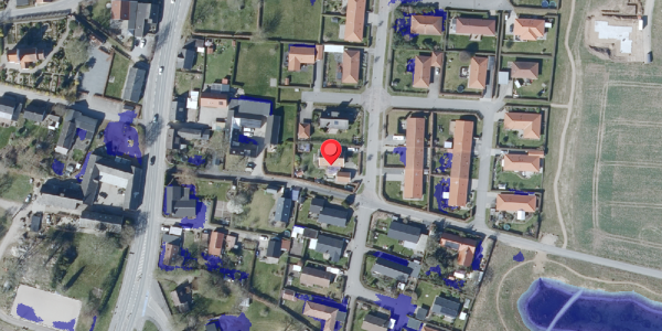 Ekstrem regn på Østergade 5, 4100 Ringsted