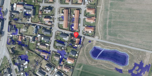 Ekstrem regn på Østergade 14, 4100 Ringsted