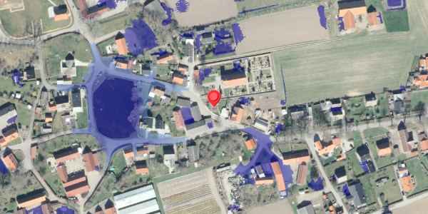 Ekstrem regn på Storegade 2, 4244 Agersø