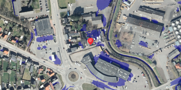Ekstrem regn på Aavej 5, 4200 Slagelse