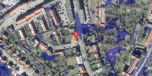 Ekstrem regn på Klostervang 2, 4200 Slagelse