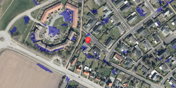 Ekstrem regn på Basunvej 3, 4200 Slagelse