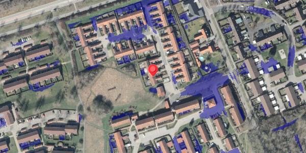 Ekstrem regn på Egholm 5, 4200 Slagelse