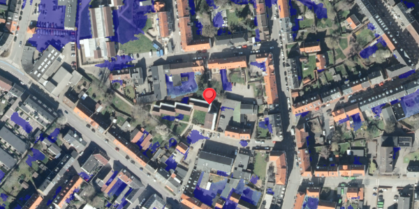 Ekstrem regn på Eriksgade 10, 4200 Slagelse