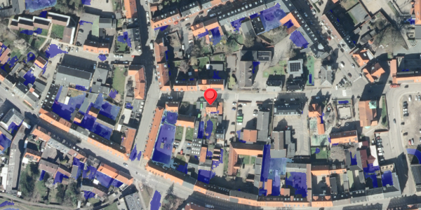 Ekstrem regn på Frederiksgade 21, 4200 Slagelse