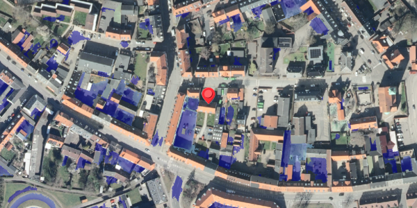 Ekstrem regn på Frederiksgade 39, 4200 Slagelse