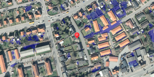 Ekstrem regn på Gartnerhaven 4, 4200 Slagelse