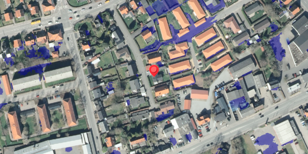 Ekstrem regn på Gartnerhaven 5, 4200 Slagelse