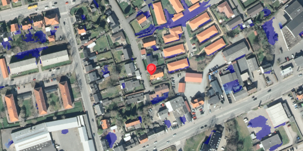 Ekstrem regn på Gartnerhaven 7, 4200 Slagelse