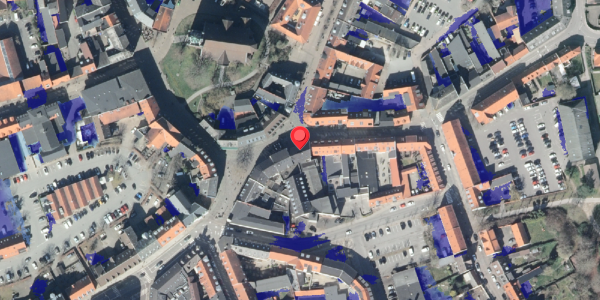 Ekstrem regn på Gl.Torv 1A, 4200 Slagelse