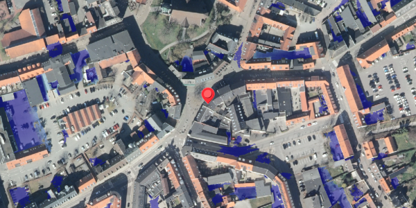 Ekstrem regn på Gl.Torv 1C, 4200 Slagelse