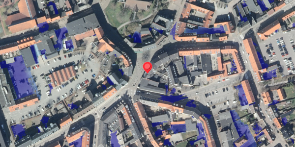 Ekstrem regn på Gl.Torv 3, 4200 Slagelse