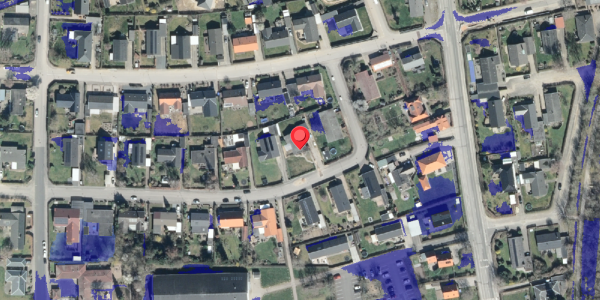 Ekstrem regn på Helgesvej 4, 4200 Slagelse