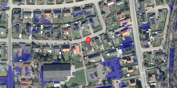Ekstrem regn på Helgesvej 9A, 4200 Slagelse
