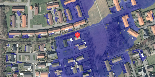 Ekstrem regn på Herningvej 18, 4200 Slagelse
