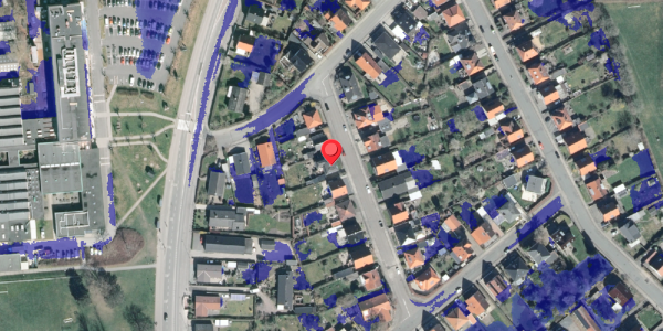 Ekstrem regn på Hostrupsgade 6, 4200 Slagelse