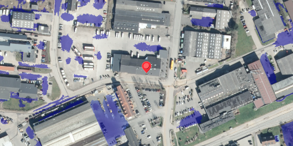Ekstrem regn på Industrivej 25, 4200 Slagelse
